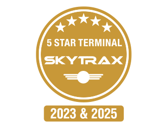 Skytrax 5 Star Terminal 2023 & 2025 Award