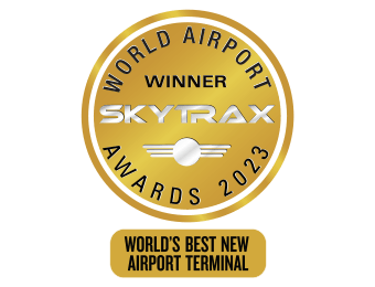 Skytrax World Airport Awards 2023 Winner - World's Best New Airport Terminal